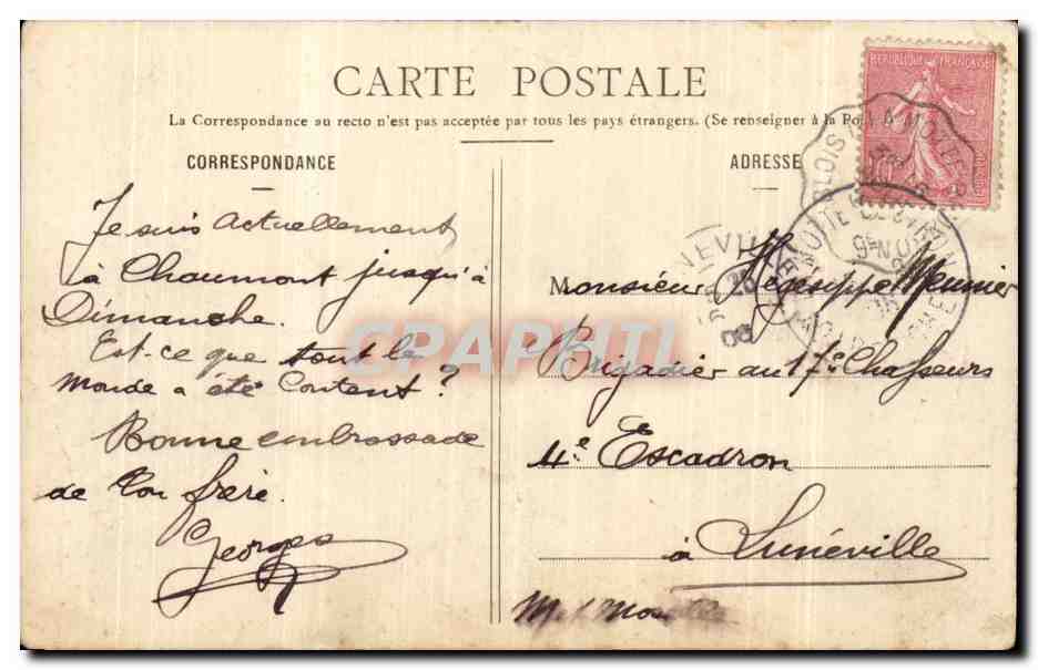 Il Blu — Evoluzione di un soldato — Fototipia A. Berenat & Cie, Nancy — Verso
