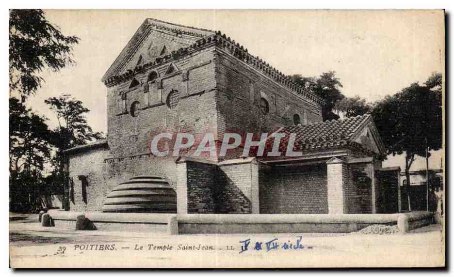 Poitiers — Le Temple Saint-Jean — LL