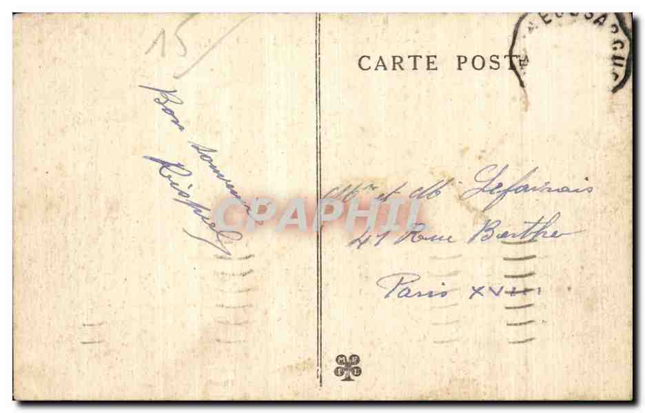 Saint Saturnin - Le Viaduc - CPA — Verso