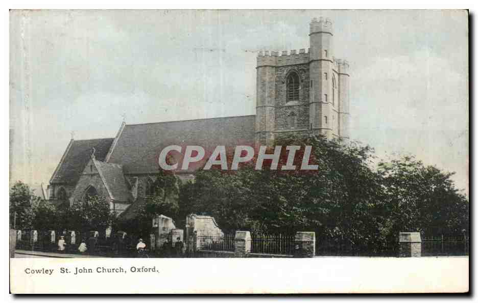 Angleterre - England - Oxfordshire - Oxford - Cowley - St John s Church - CPA 