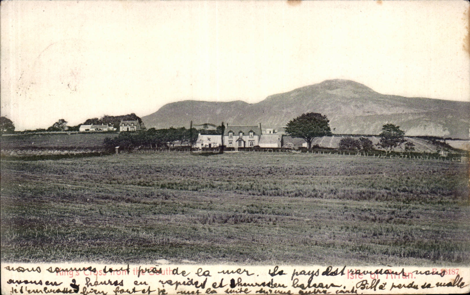 King's Cross from the South — Isle of Arran — éditeur P. 16187