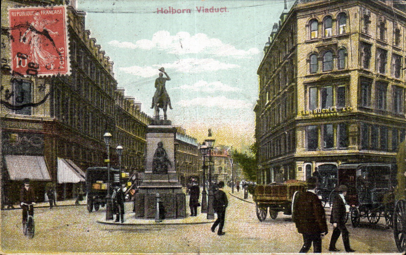 Angleterre - England - Holborn Viaduct - CPA