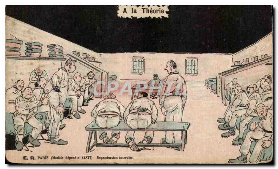 Cours de théorie — Prison — E. R., Paris (Modèle déposé n° 14877)