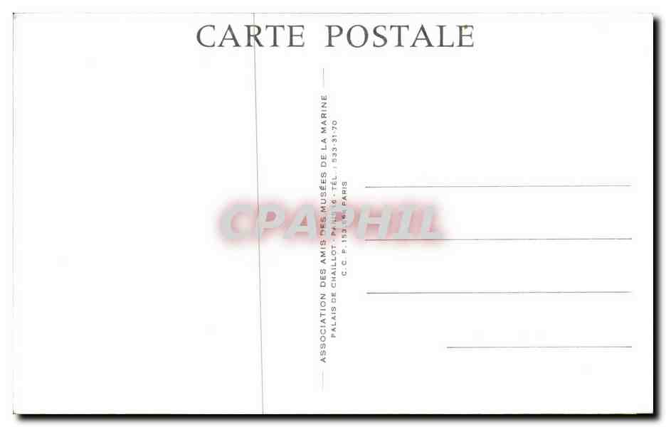 CPSM Fantaisie Militaria Humour Gervese Illustrateur Incendie a bord — Rückseite