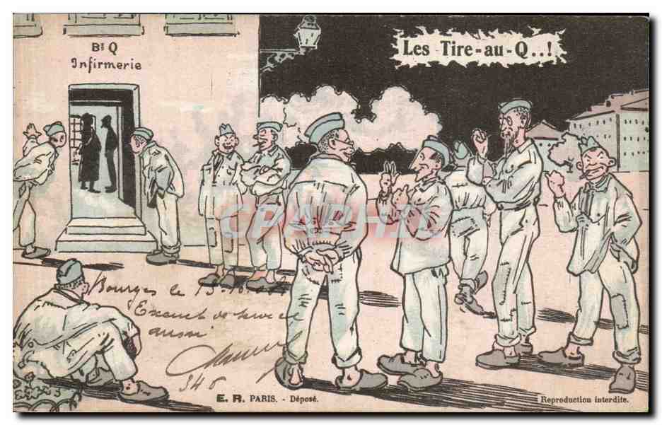 I Tiratori al Q..! — Infermeria — E. R. Parigi