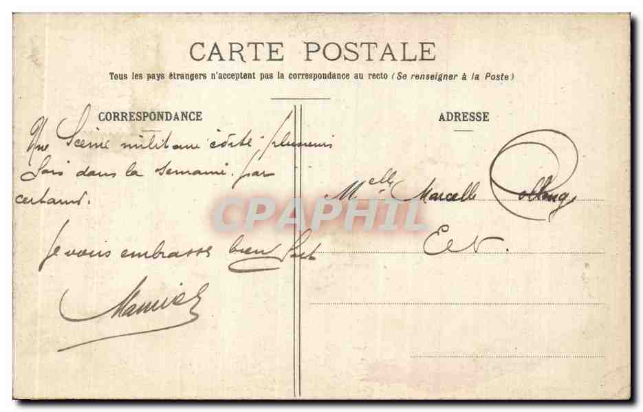 I Tiratori al Q..! — Infermeria — E. R. Parigi — Verso