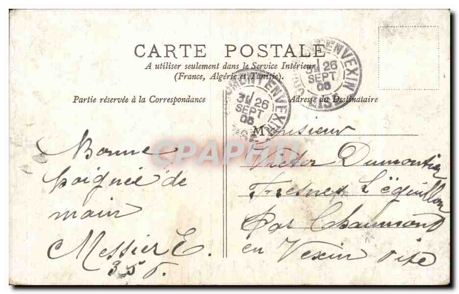 Cartolina d'epoca Fantasia Militare La classe Leberatus Est ! Dragoni — Verso