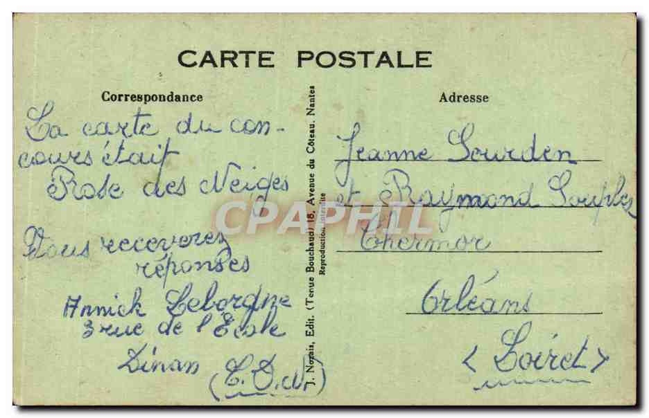 CPA Fantaisie Militaria Humour Au poste de garde — Rückseite