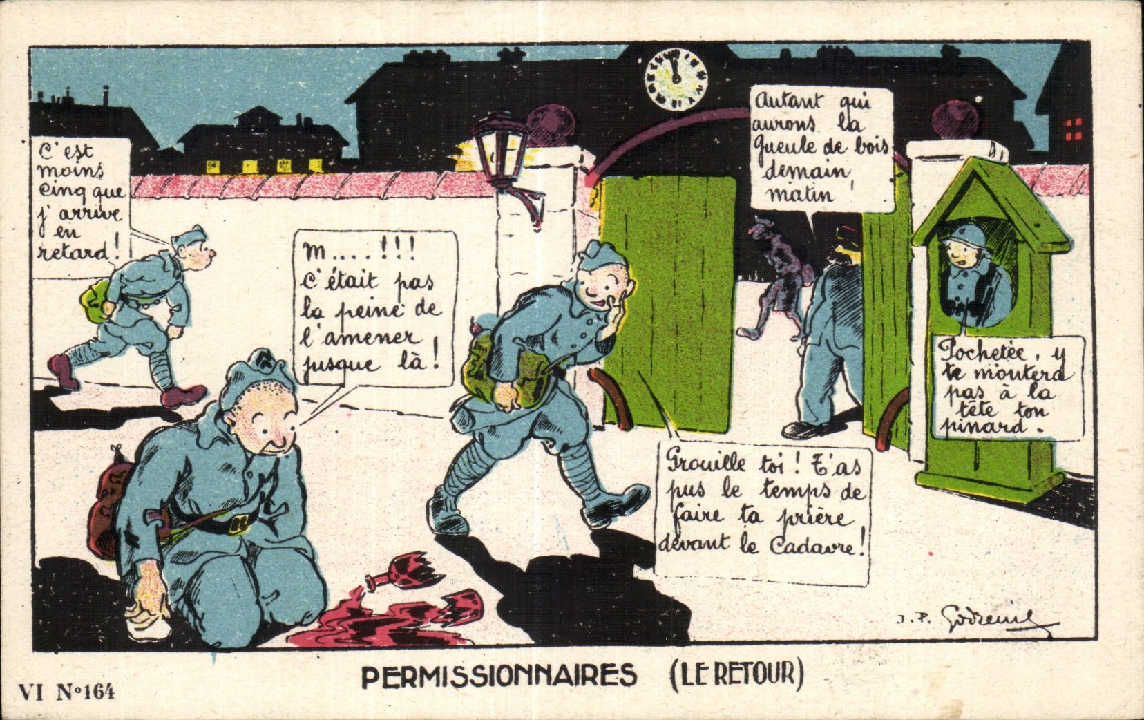 Permissionnaires (Der Rückkehr) — J.P. Godrieul — VI N°164