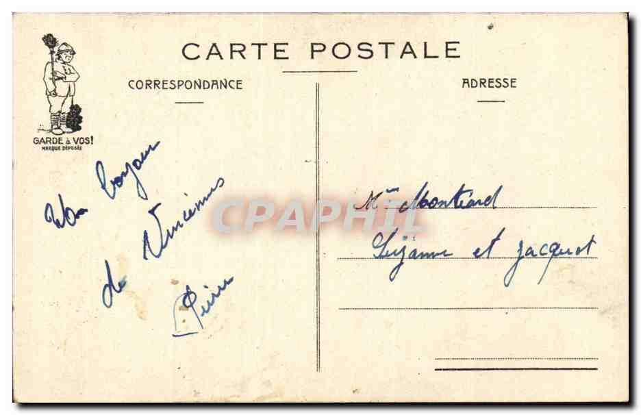 Soldats en discussion — Nomenclature — Nomenclature VIII N°260 — Reverso