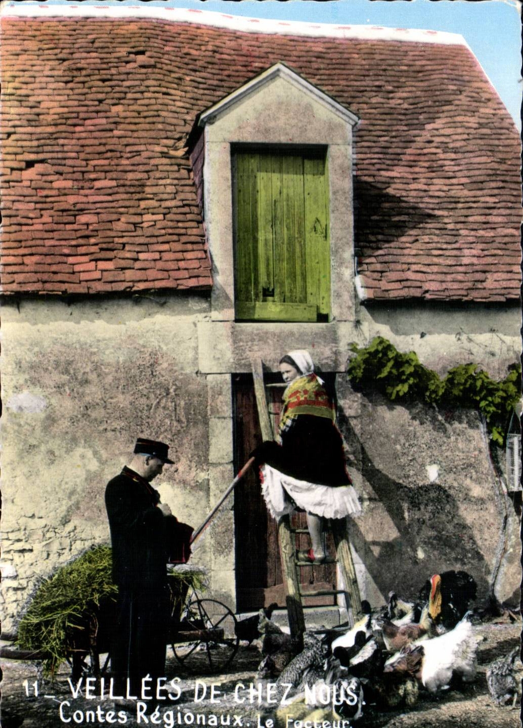 Veillées de chez nous — Le Facteur — Contes Régionaux. Éditeur : M. ROUSSEL, Paris.