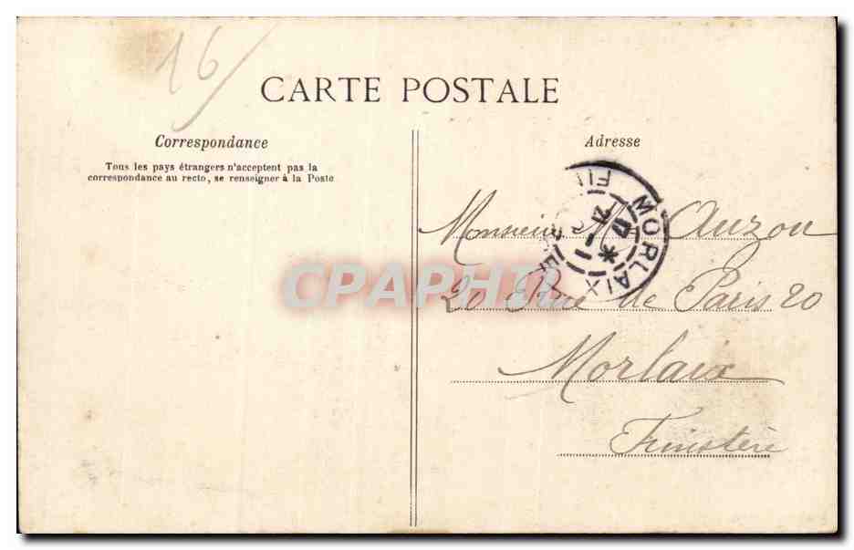 Cognac : Les Moulins — Minoterie Chevalier — Collection Victor Billaud, Royan — Rückseite