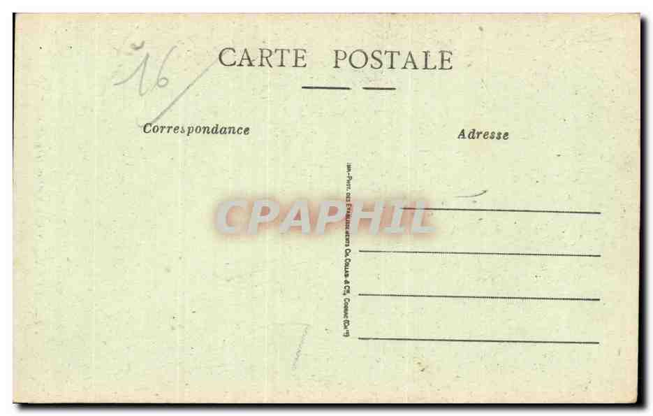 Cognac - Vieille Maison - Rue de l Isle d Or - CPA  — Rückseite