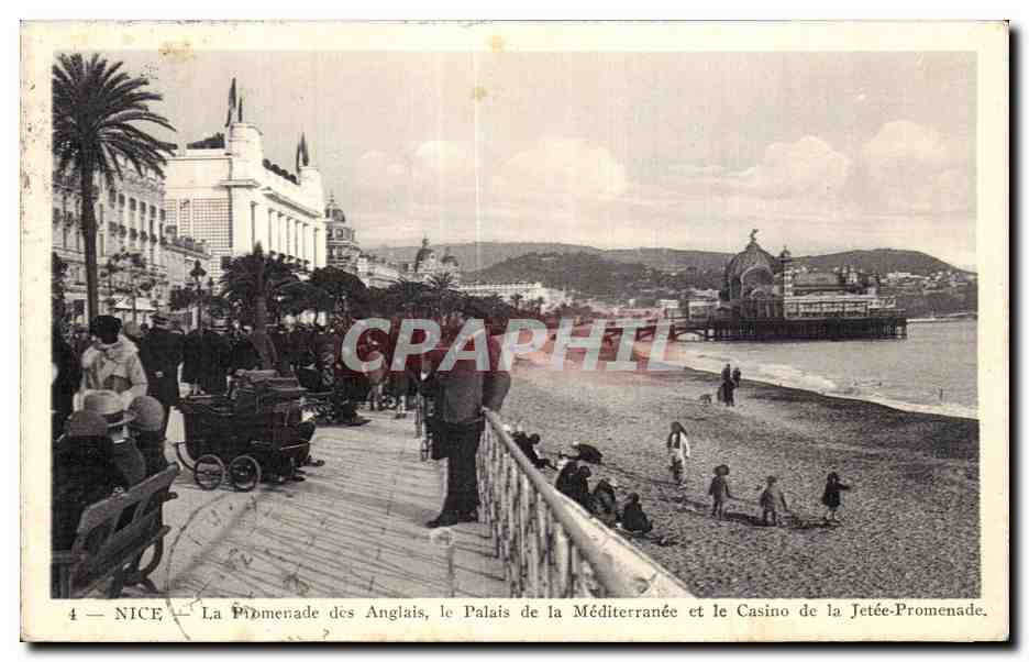 Nice - La Promenade des Anglais - CPA 