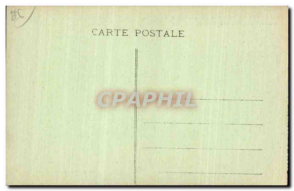 Peira Cava - Au bout du Pays - Grand Hotel Bellevue Victoria CPA  — Rückseite