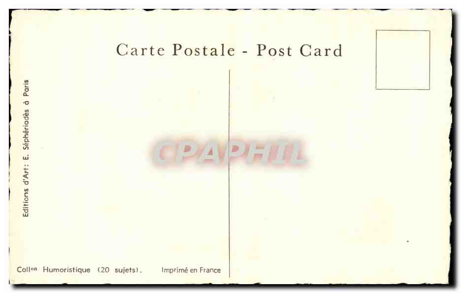 Militaria - Humoristique - Humour - Tu ne comprends donc rien - CPA  — Rückseite