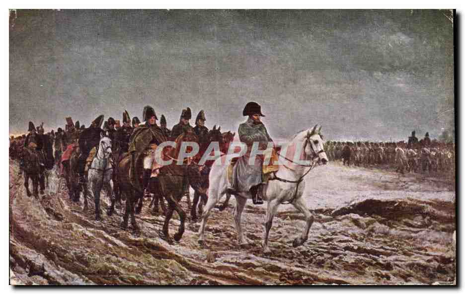 Militaria - Tableau - Napoleon - CPA 