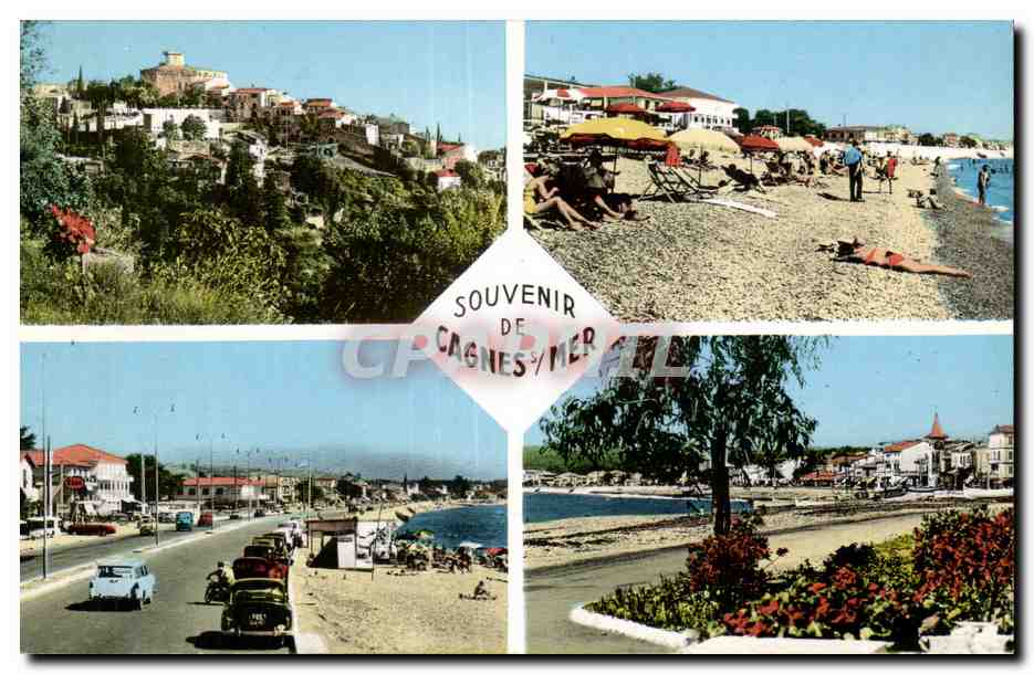 Cagnes sur Mer - Souvenir - CPA 