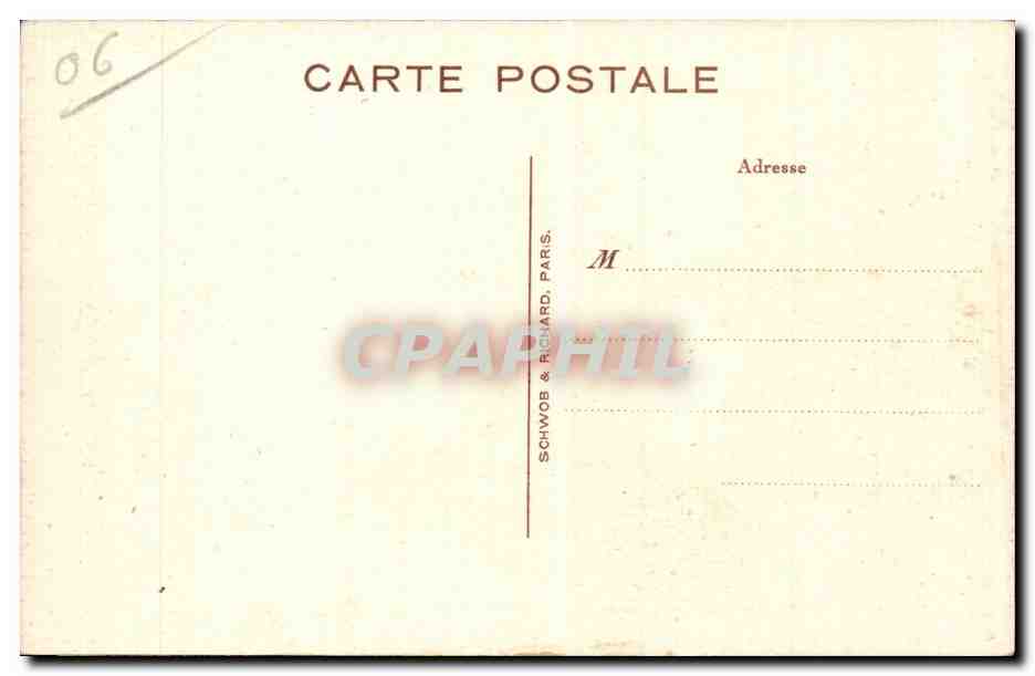 Monaco - Monte Carlo - Grand Hotel Victoria - CPA  — Verso