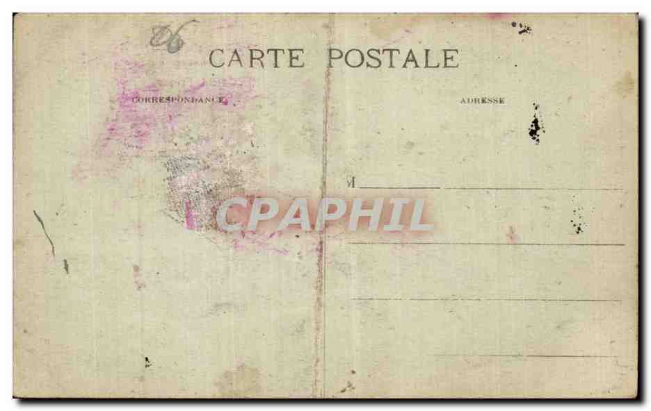 Cannes - Hotel Westminster - CPA  — Rückseite