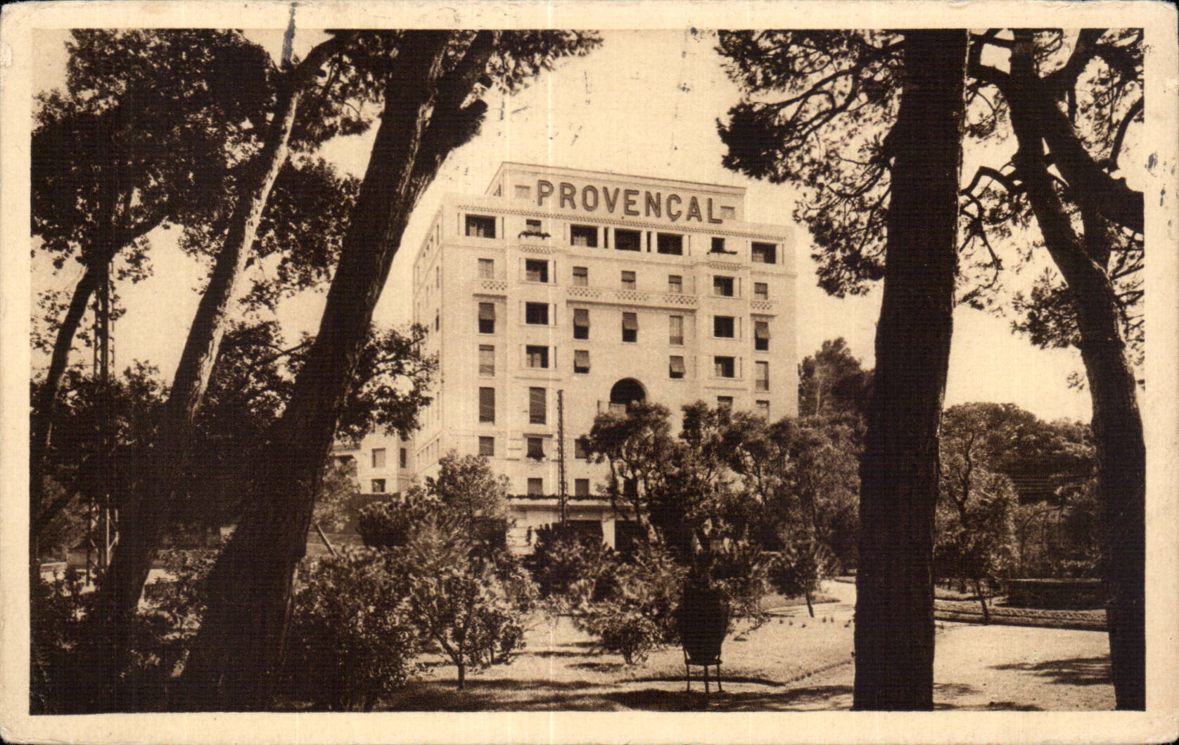 Juan les Pins - L Hotel Provencal - CPA 