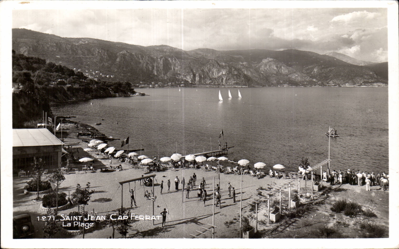 Saint Jean Cap Ferrat — La Plage — Édition La Cigogne, Nice