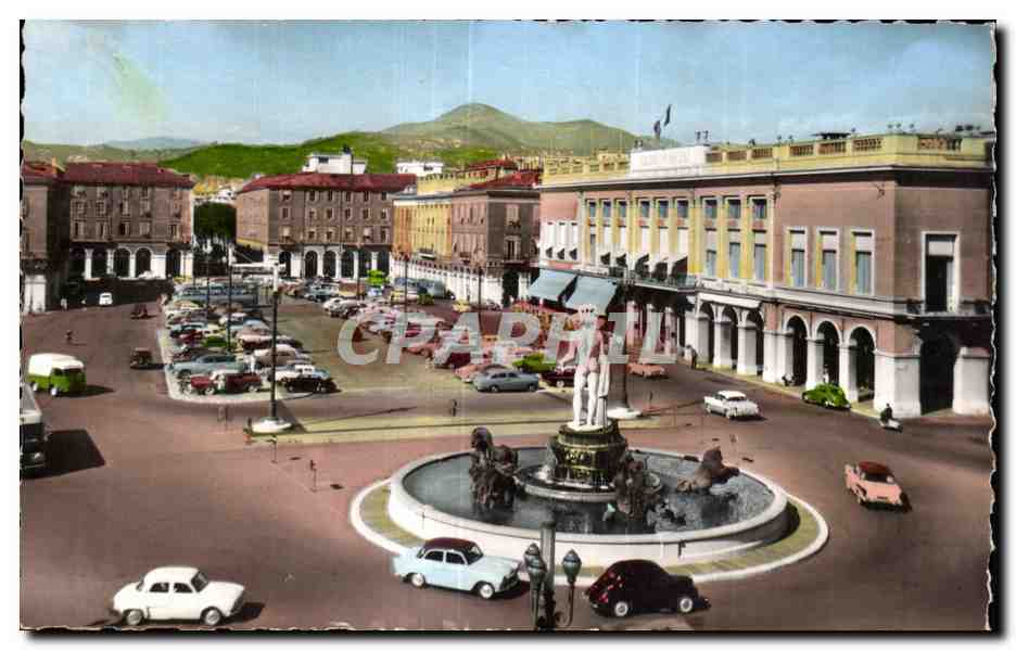Nice - La Place Massena - CPA 