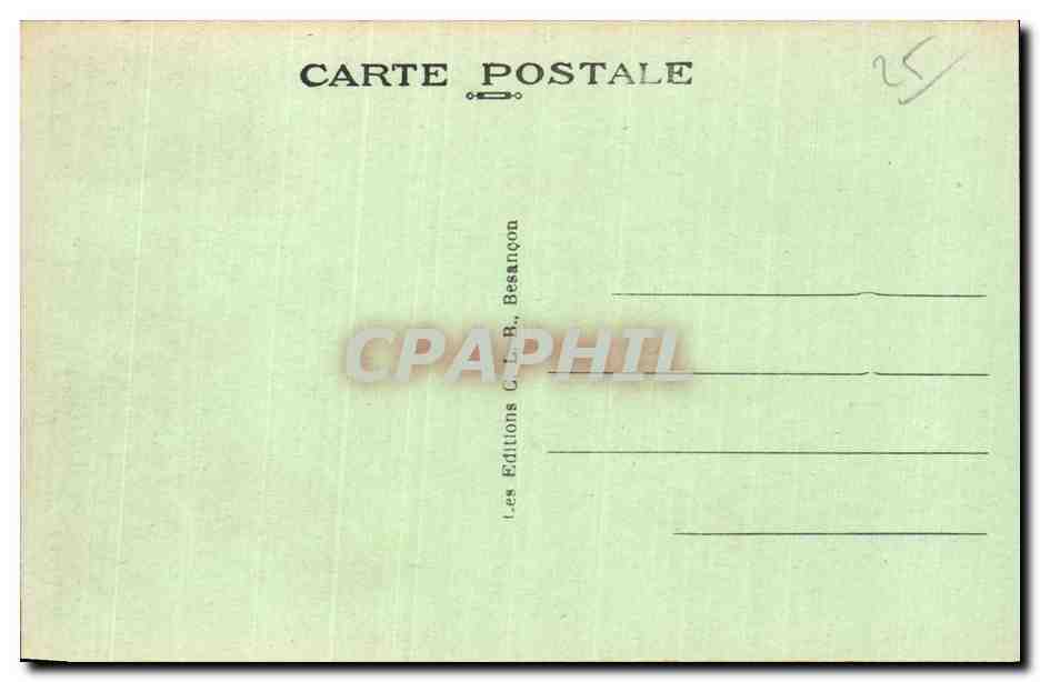 Camp du Valdahon - Vue Generale prise en avion - CPA  — Rückseite