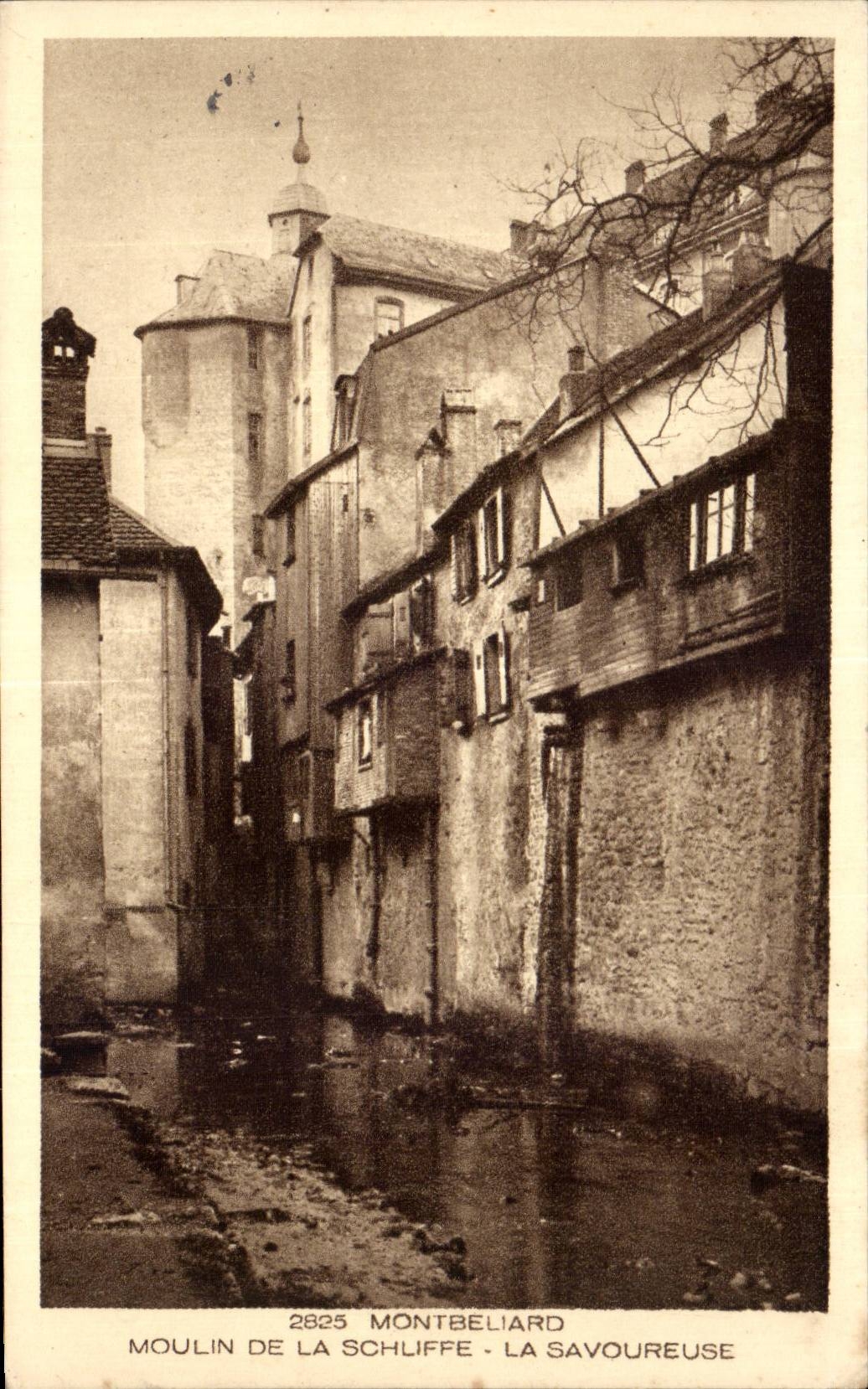 Montbeliard - Moulin de la Schliffe - La Savoureuse - CPA 