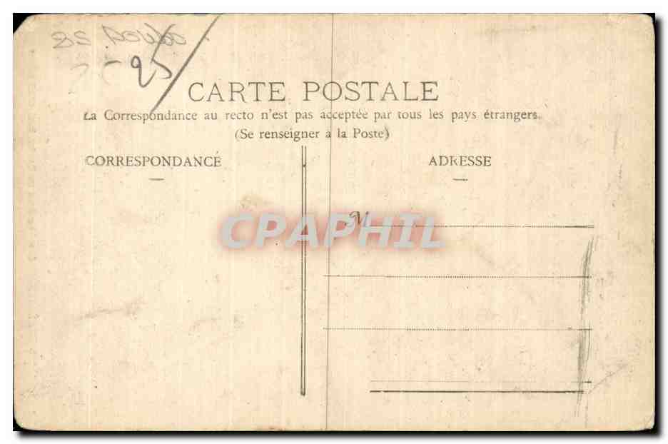 Le Saout du Doubs — Franche-Comté pittoresque — éditeur Franche-Comté Pittoresque, n° 302 — Verso