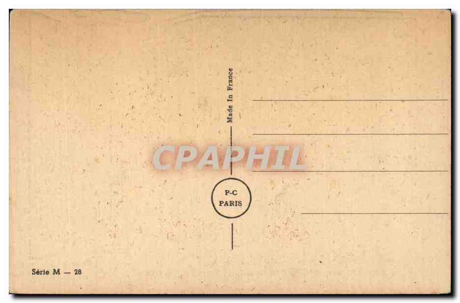 Militaria - Humour - Humoristique - Illustration - CPA  — Rückseite