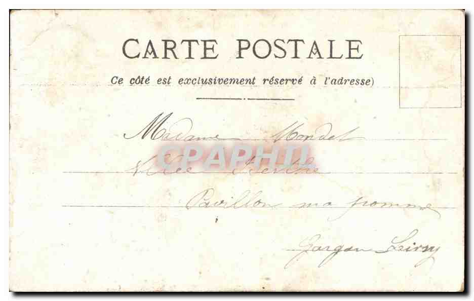 Scène de la guerre de 1870 — soldats et femme en tenue de fête — éditeur G. Goupil — Verso