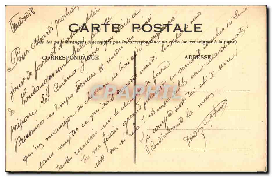 Militaria - Humour - Humoristique - Illustration - Sentinelle perdue Amiaux - CPA  — Rückseite