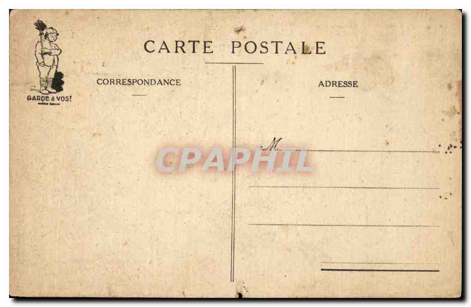 La Garde — Scène de soldats en pause — éditeur GARDE & VOS! n° 13 — Reverso