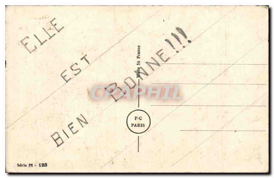 Militaria - Humour - Humoristique - Illustration - CPA  — Verso