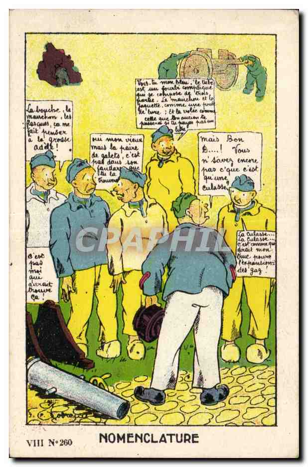 Soldats en discussion — Nomenclature — N° 260