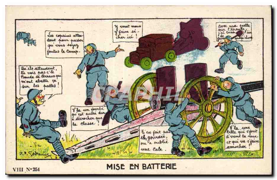 Mise en batterie — VIII N°251 — J.P. Sodéruze