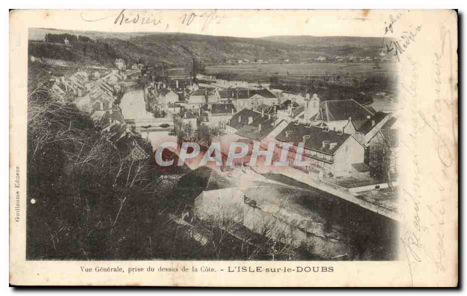 L Isle sur le Doubs - Vue Generale - CPA