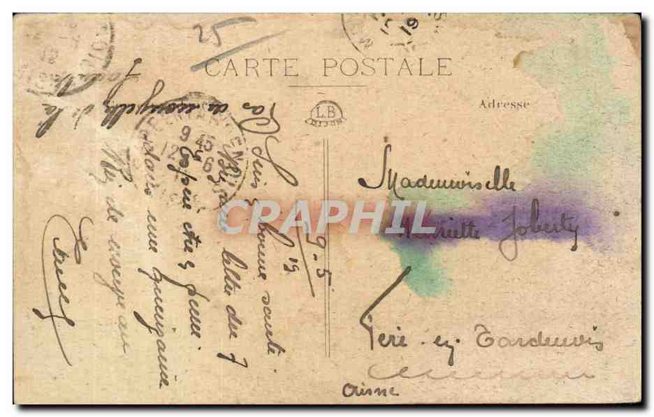 Clerval - Vue Generale et la Vallee du Doubs - CPA — Rückseite