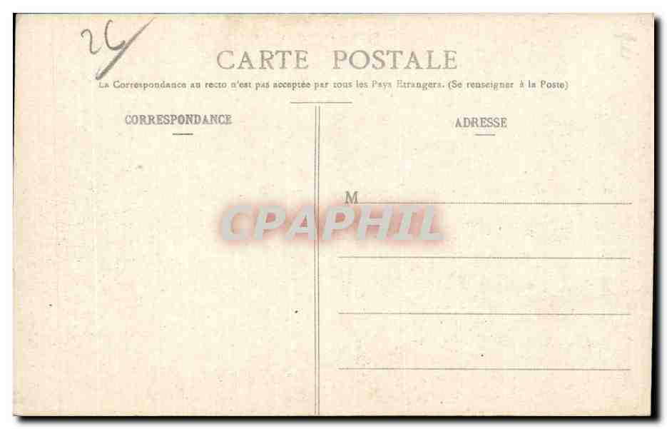 Valence - Le Nouveau Pont Pecheur - CPA — Rückseite