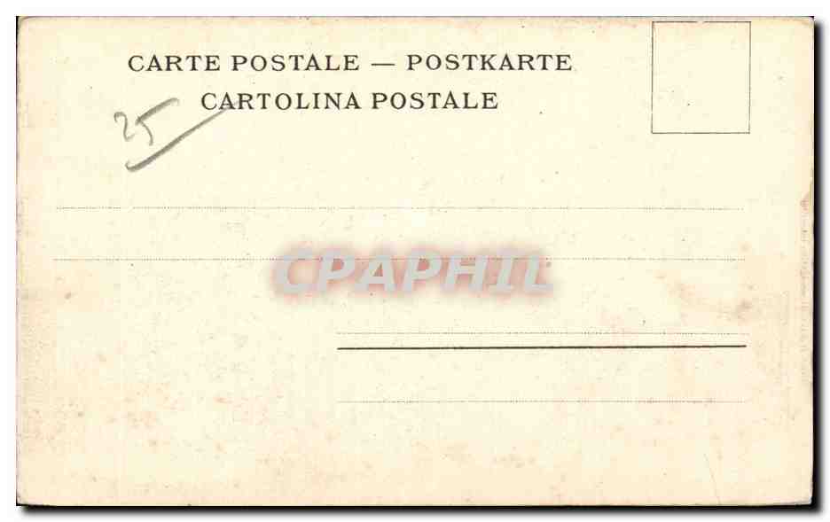Besancon Historique - Les Pontonniers du Genie manoeuvrant sur le Doubs a Canot - CPA — Verso