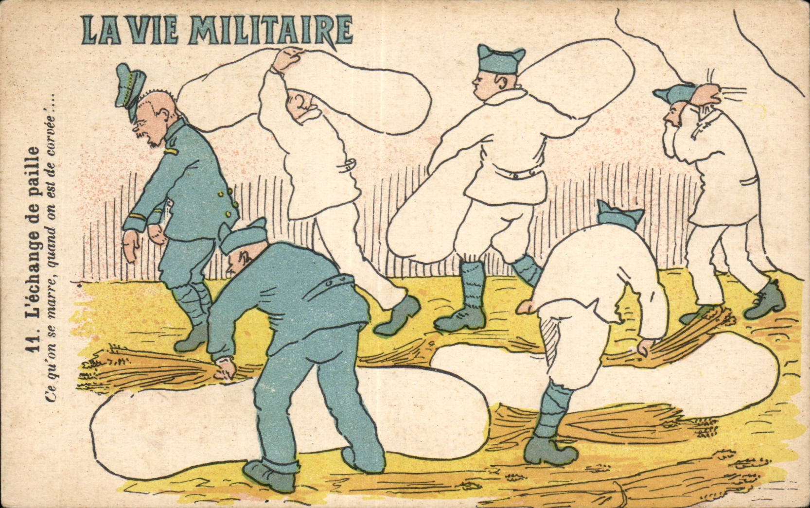 Militaria - Humour - Humoristiques - Illustration - CPA 