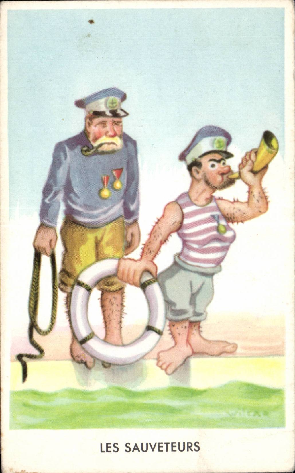 Militaria - Humour - Humoristiques - Illustration - CPA 