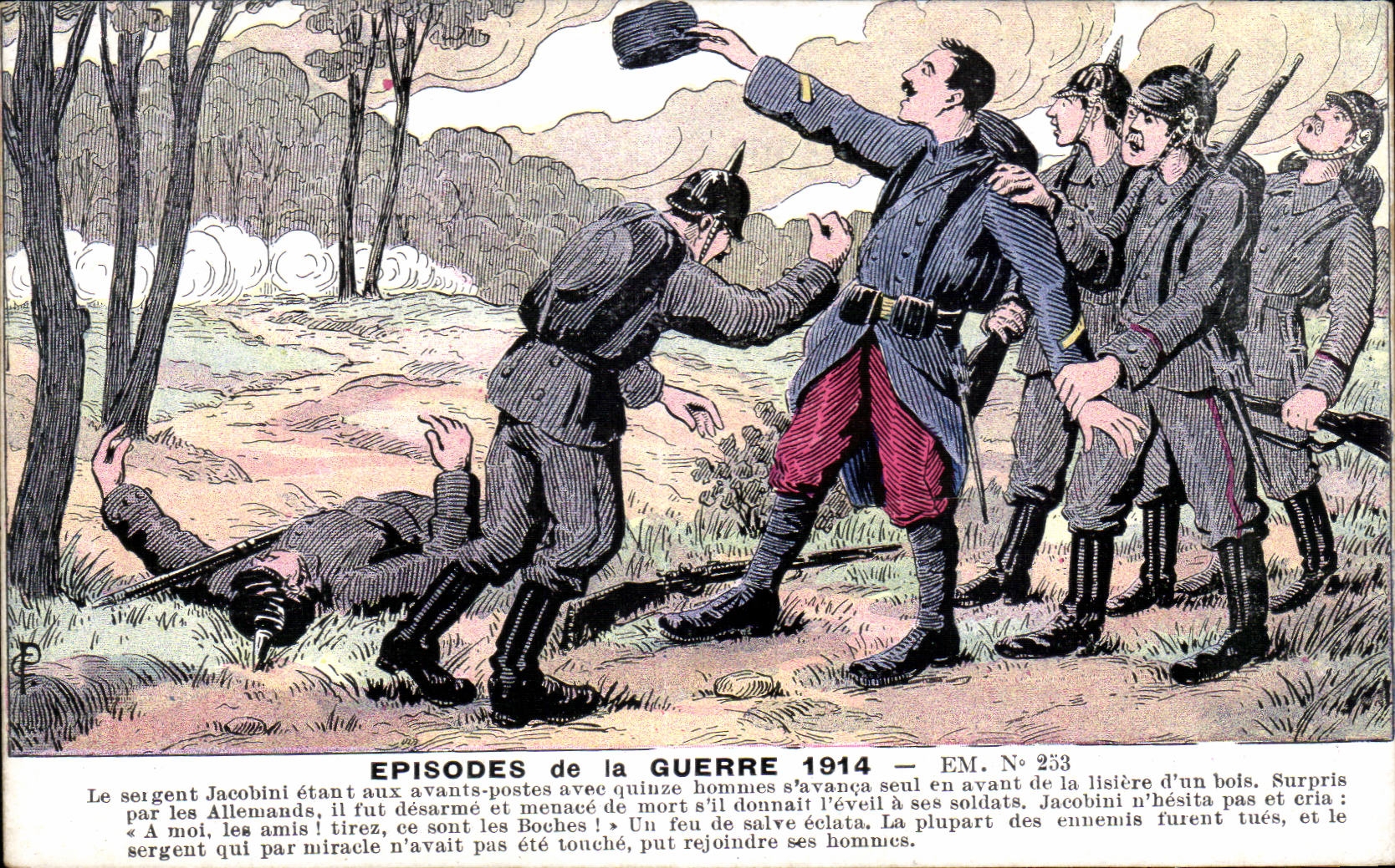 Episoden des Krieges 1914 — Sergeant Jacombi — Éditions EM N° 253