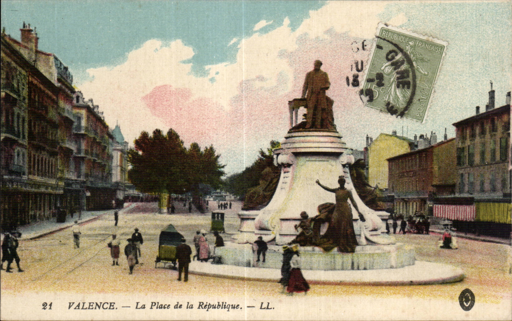 Valence — La Place de la République — LL.