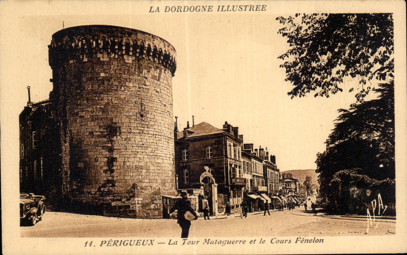 Périgueux — The Mataguerre Tower and the Fénélon Promenade — La Dordogne Illustrée, n°14