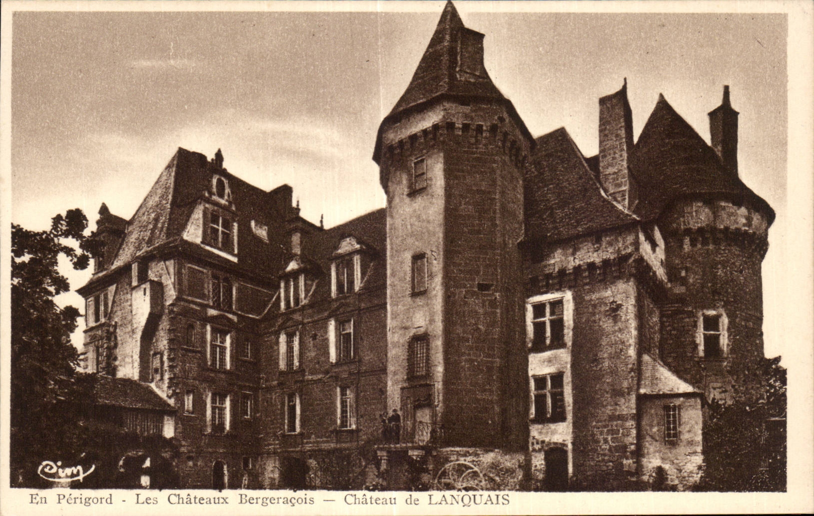 Schloss Lanquais — Die Schlosser von Bergerac — In Périgord