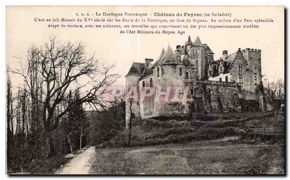 La Dordogne Pittoresque - Chateau de Fayrac - CPA 
