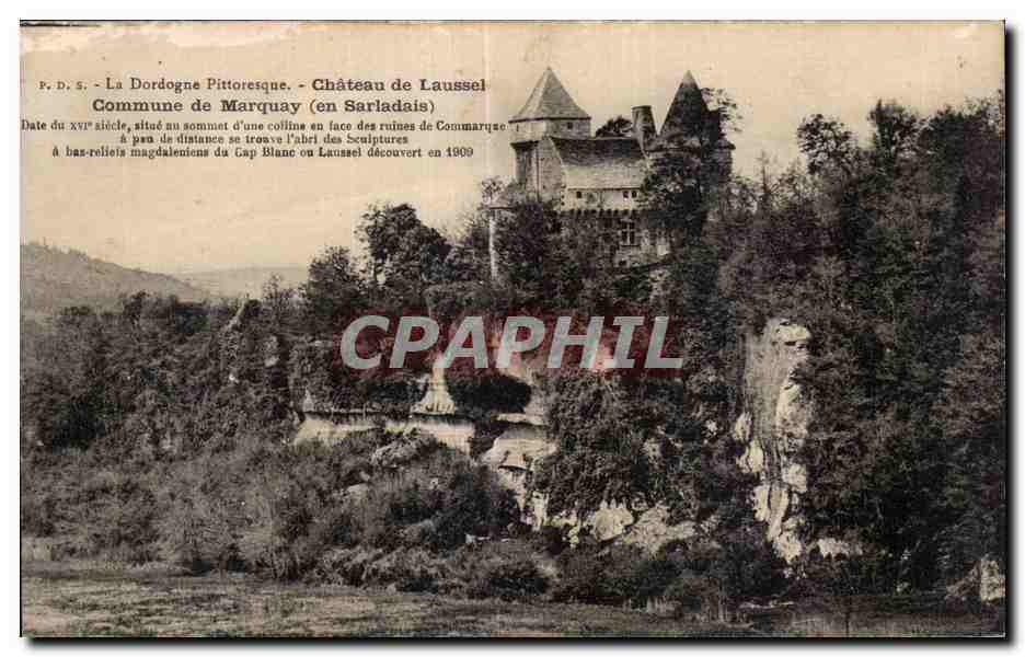 Schloss Laussel — Gemeinde Marquay (im Sarladais) — P.D.S. La Dordogne Pittoresque