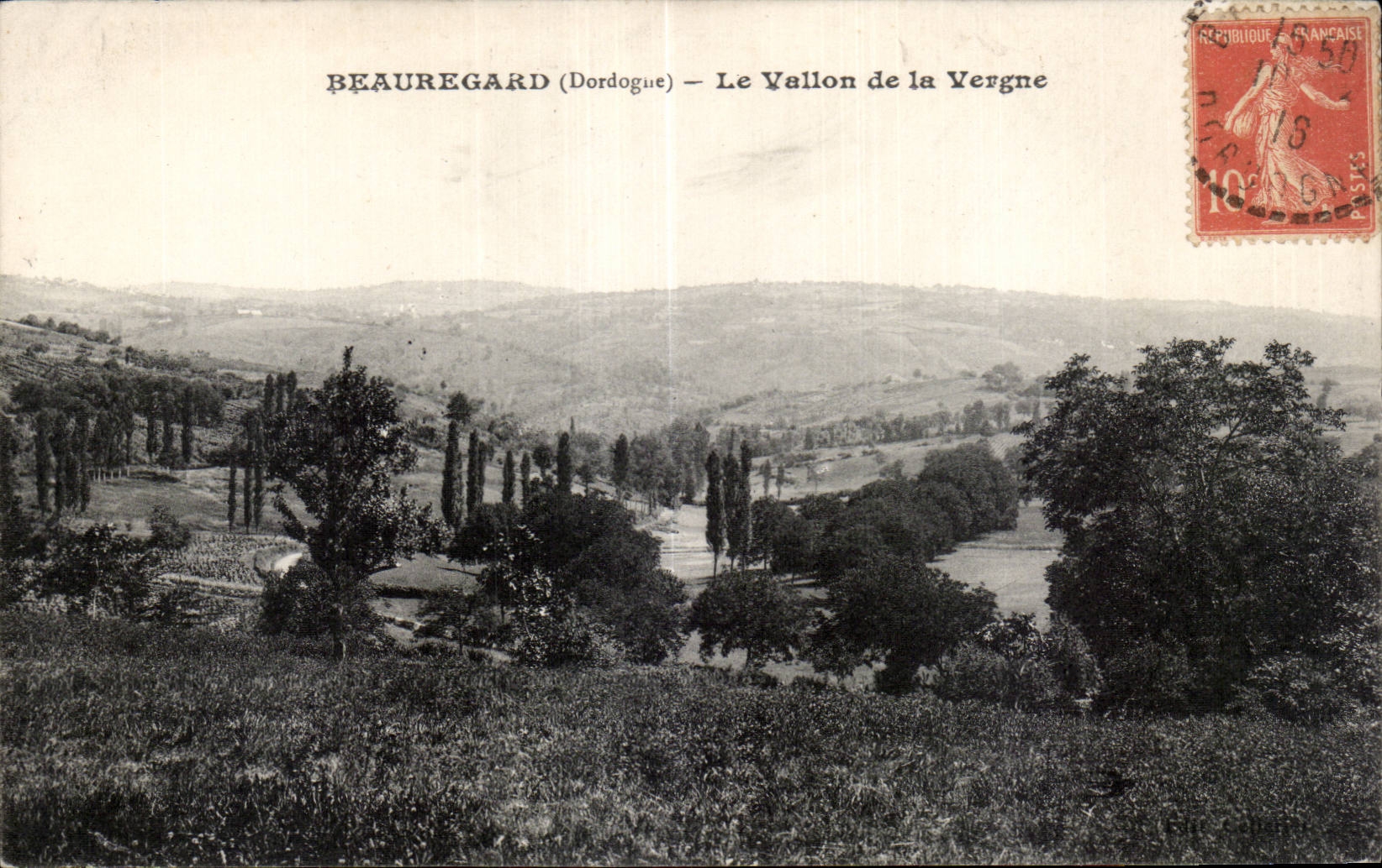 Beauregard (Dordogne) — Le Vallon de la Vergne
